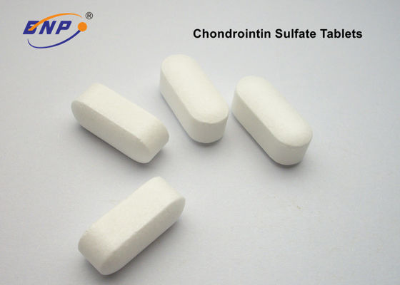 Glucosamine Sulphate Chondroitin সালফেট ট্যাবলেট সাদা 1500mg